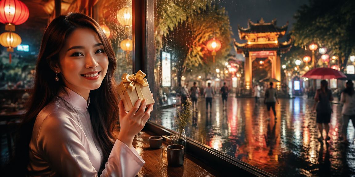 Người chơi thư giãn uống cà phê tại Hà Nội sau buổi trải nghiệm casino