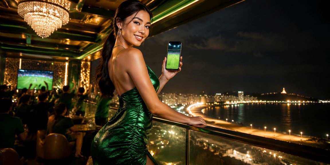 Người chơi sử dụng điện thoại truy cập hỗ trợ vesominhngoc tại bãi biển Vũng Tàu